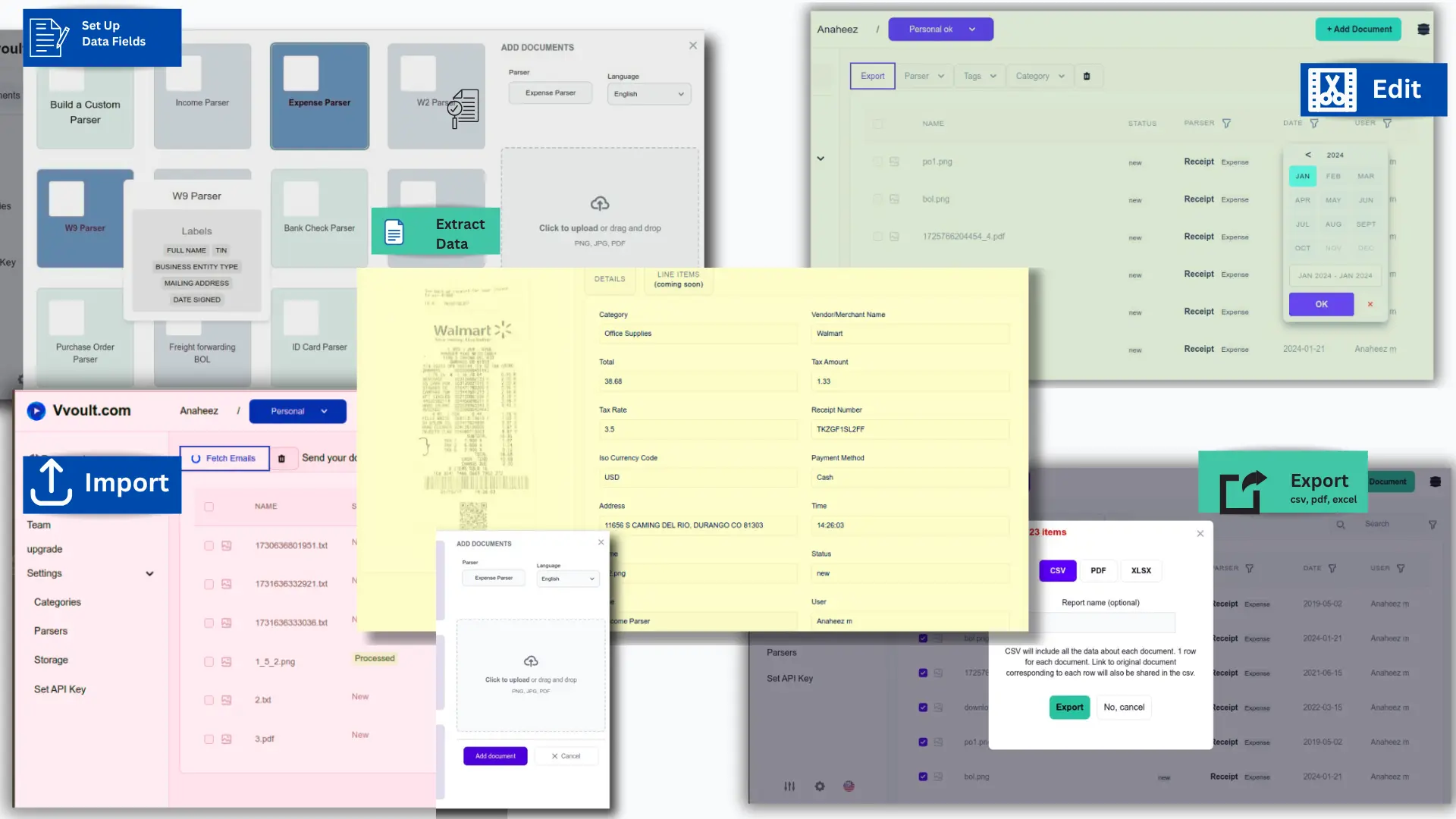 Extract data from documents using LLM